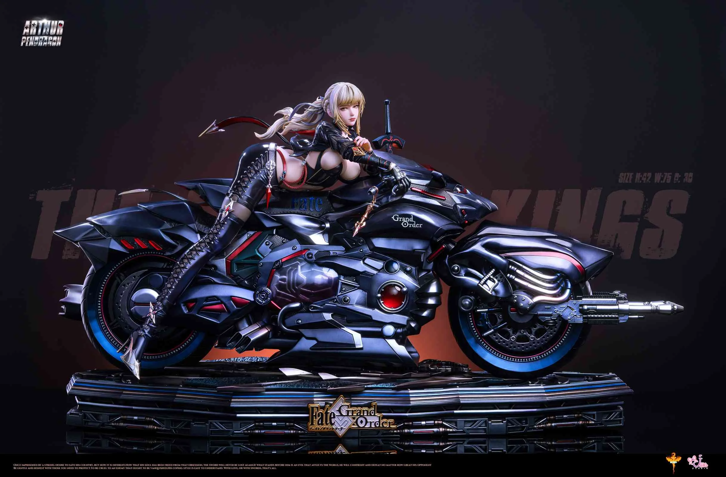1/4 Scale Artoria Pendragon Alter Saber - Fate/Grand Order Resin