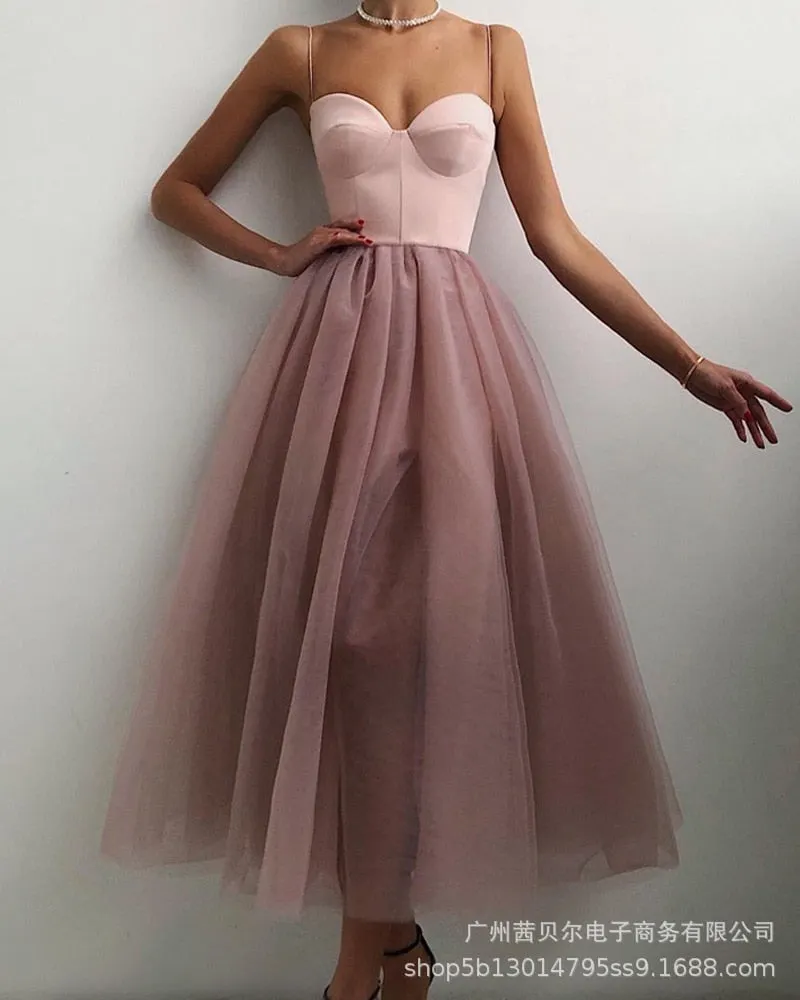 2021 new white sexy sling mesh dress strawberry dress  dress for women