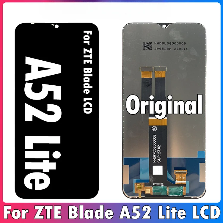 6.52" Original Screen For ZTE Blade A52 Lite LCD Display and Touch Screen Digitizer Assembly Repair For ZTE A52 Lite Display