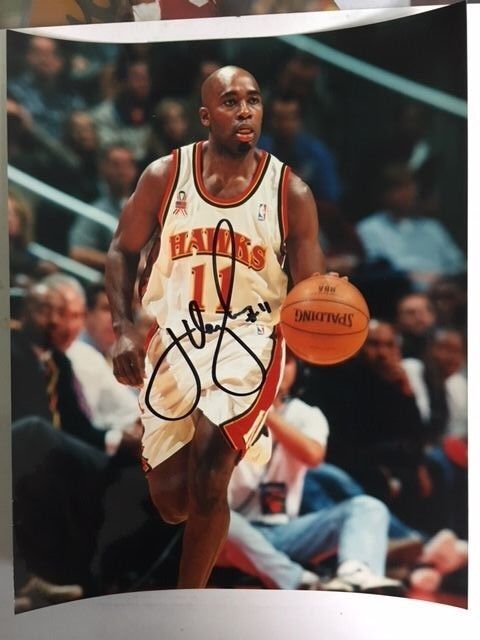 Glenn Robinson Signed 8x10 Color Photo Poster painting In Action