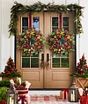 🔥Christmas Hot Sale 49% Off🔥Williamsburg Style Christmas Wreath with Fruit and Berries 🎄-mysite-Adracos