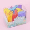 Lovely Cartoon Candy Erasers 6in1 Set for Kids Student Class Reward Office Exam Stationery Gift