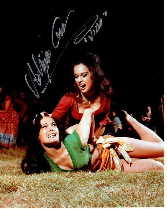 ALIZA GUR Signed 007 JAMES BOND FROM RUSSIA WITH LOVE w/ MARTINE BESWICK Photo Poster painting