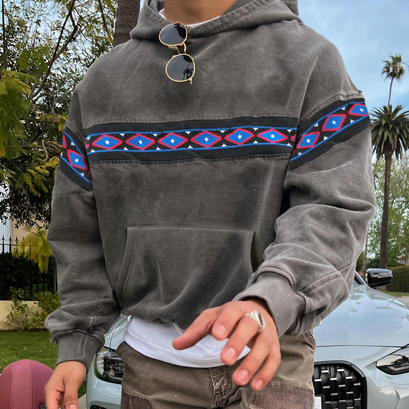 Retro Unisex Aztec Sweatshirt