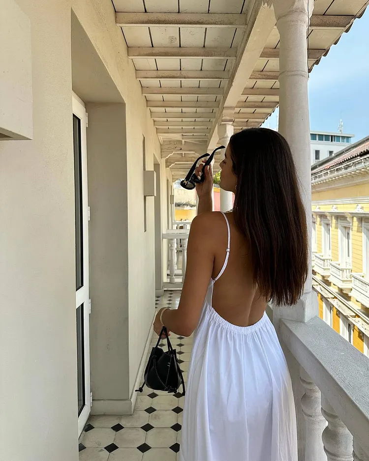 anne sophie backless summer dress Anne Sophie Dress