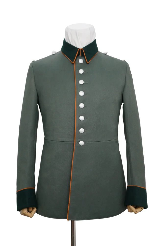   Wehrmacht German M1935 General Officer Waffenrock Gabardine Piped Dress Tunic German-Uniform
