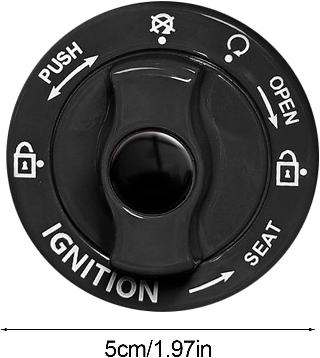 Push Button Start Cover - Metal Car Engine Start Stop Button Cover