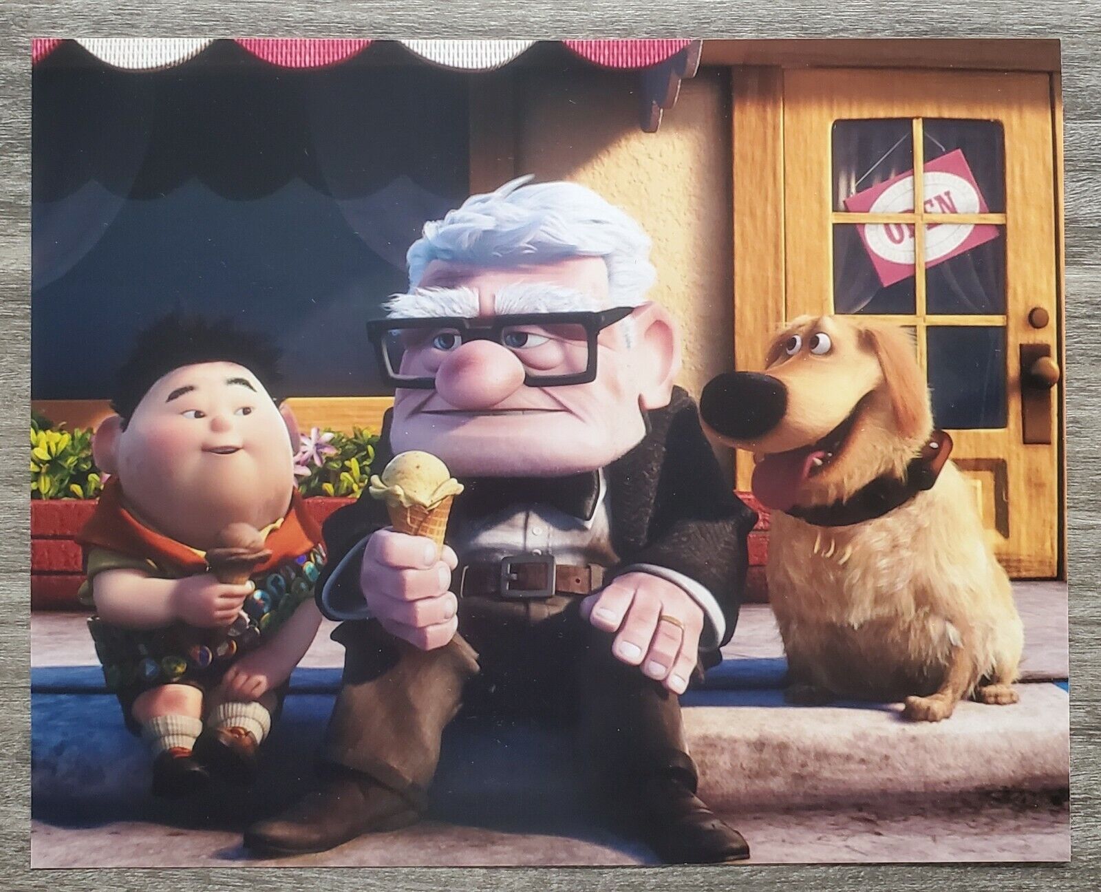 Unsigned Disney's UP 8x10 Movie Still Photo Poster painting Print Photo Poster paintinggraph Ed Asner