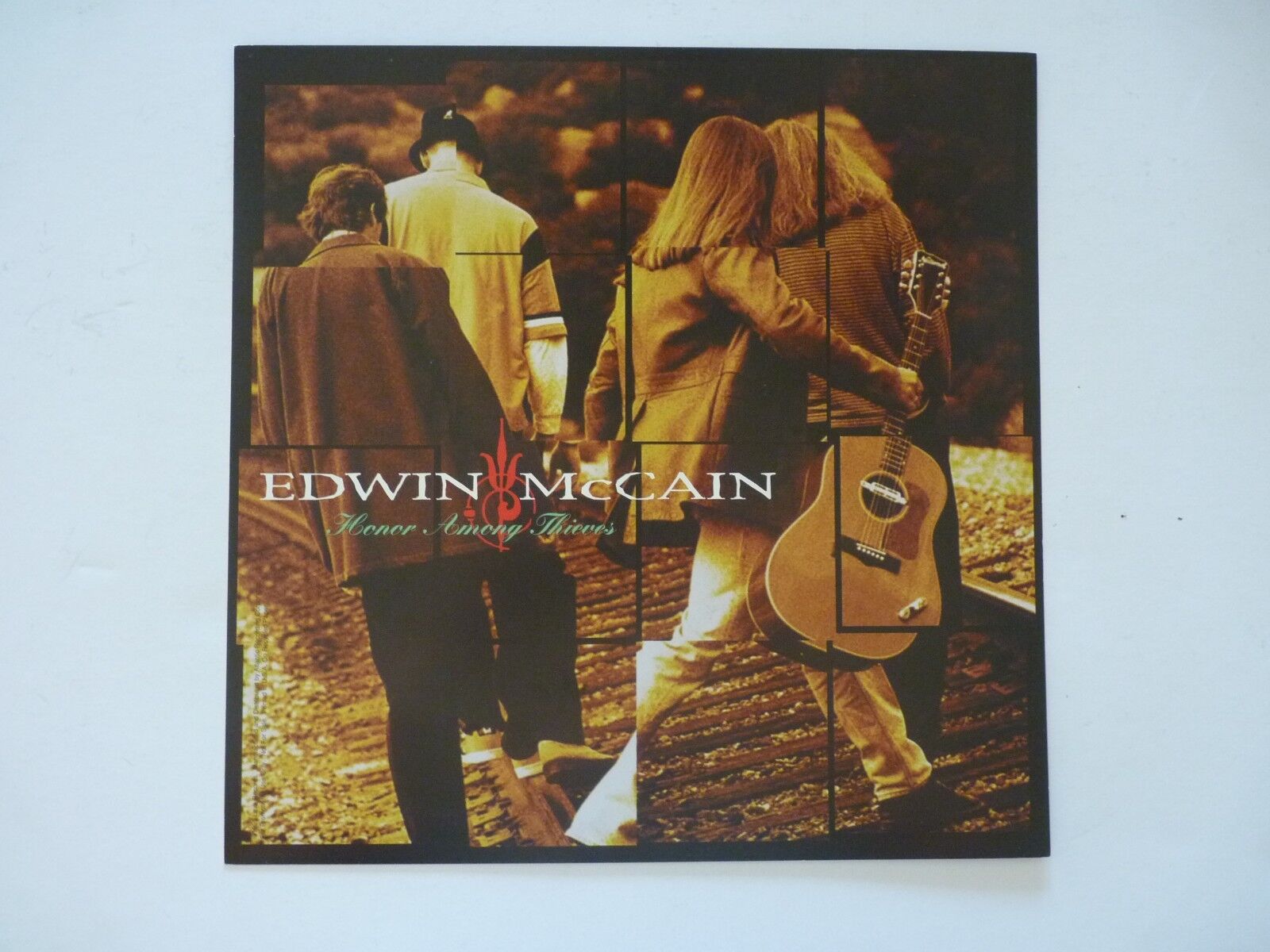 Edwin McCain Honor Among Theives LP Record Photo Poster painting Flat 12x12 Poster