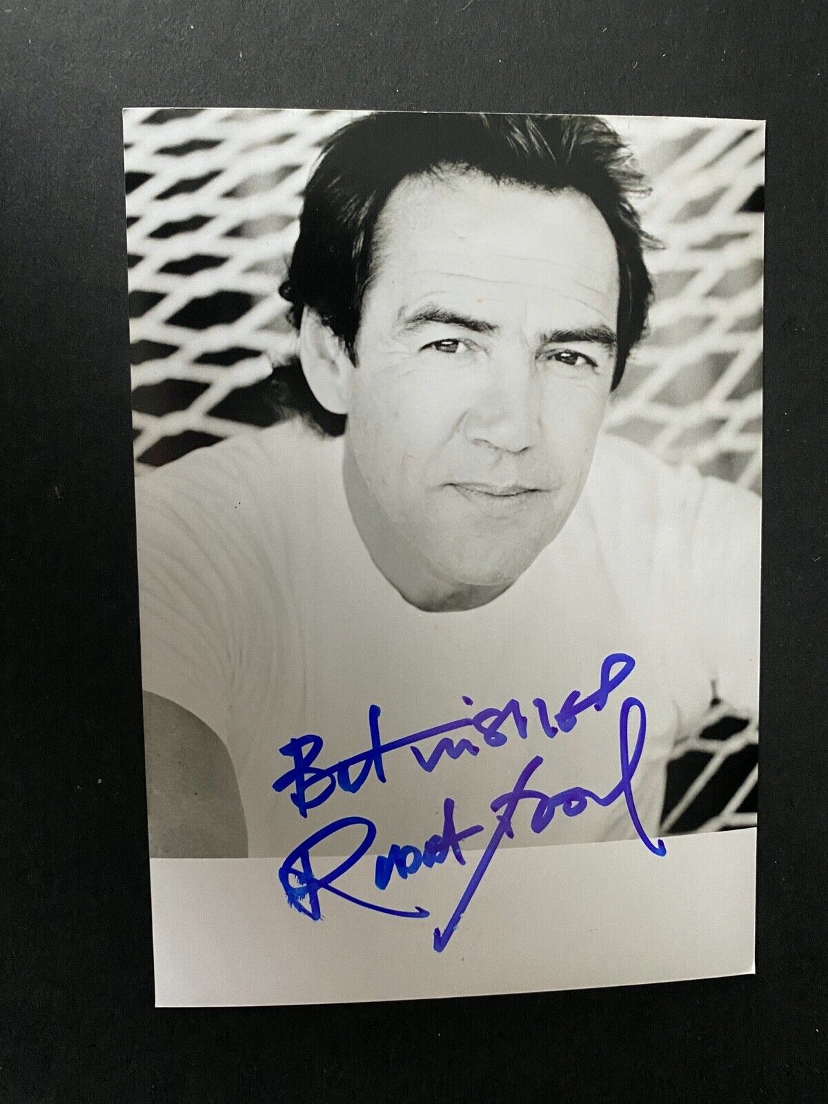 ROBERT LINDSAY - POPULAR BRITISH ACTOR - BRILLIANT SIGNED Photo Poster paintingGRAPH