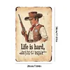 Western Cowboy - Metal Tin Signs(8*12Inch/12*16Inch)
