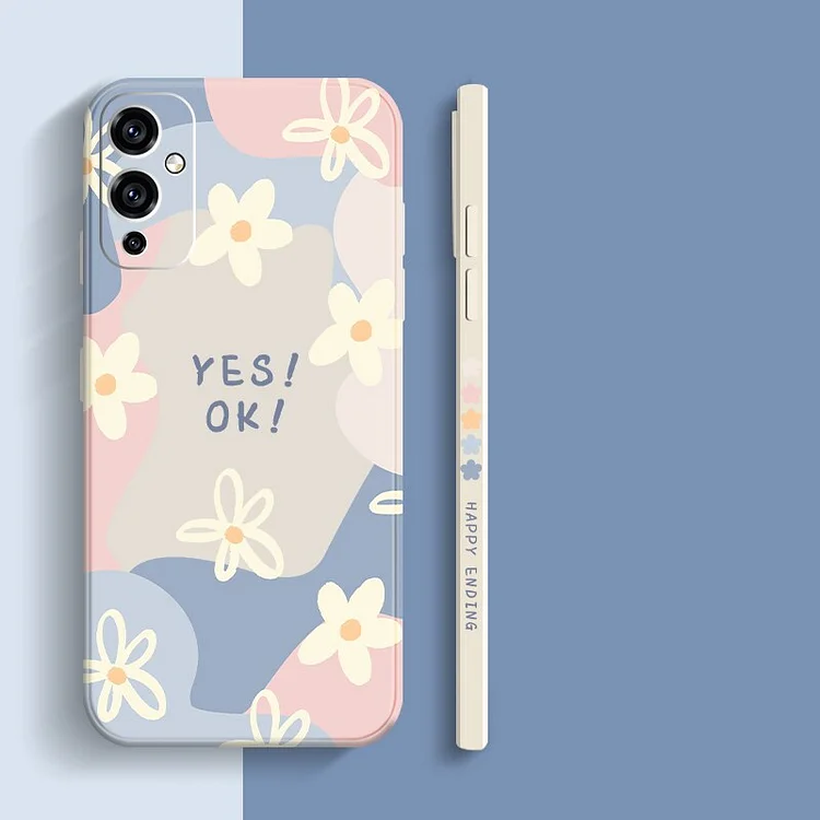 Flowers Silicone Phone Case For Oneplus