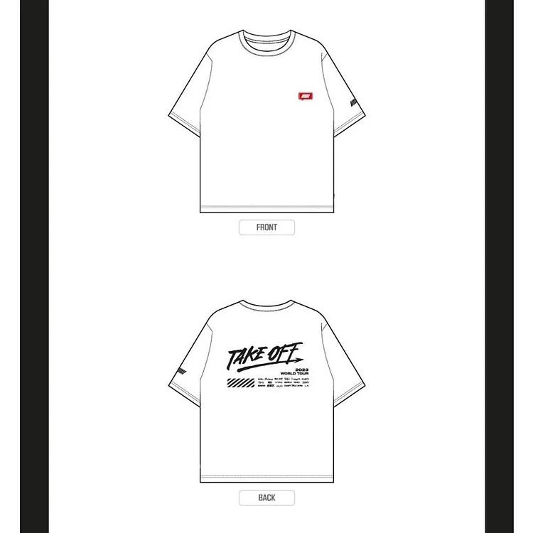 iKON 2023 World Tour : TAKE OFF Tour T-Shirt