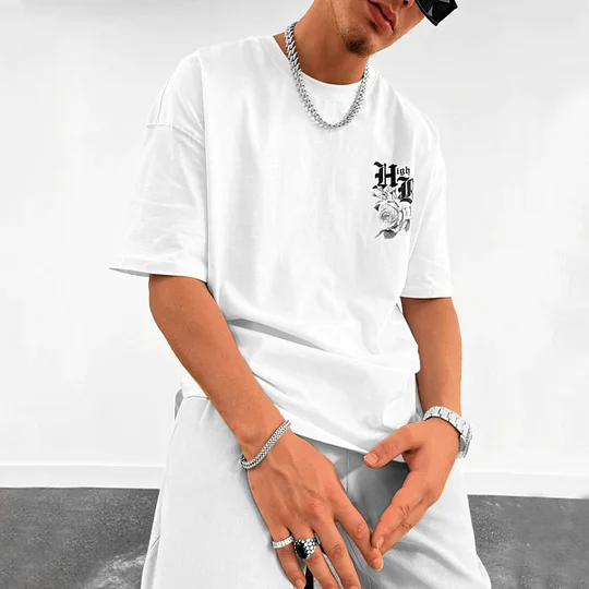 Men's Fashion Printed Casual T-Shirt