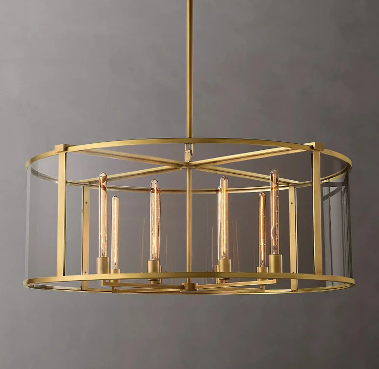 Beckmans Round Chandelier 44" Vjlight