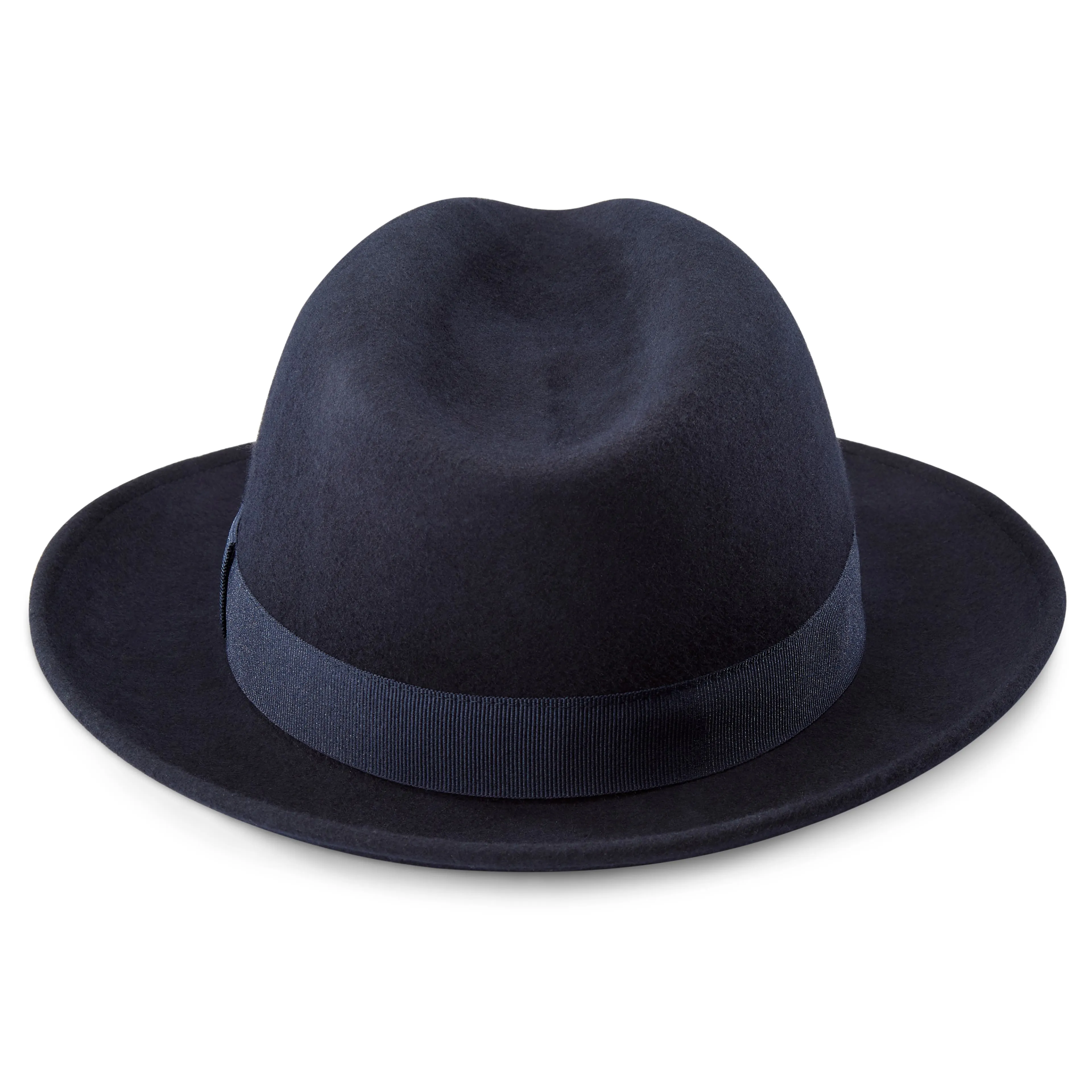 FIDO | TRUE BROWN WOOL FEDORA HAT WITH BAND