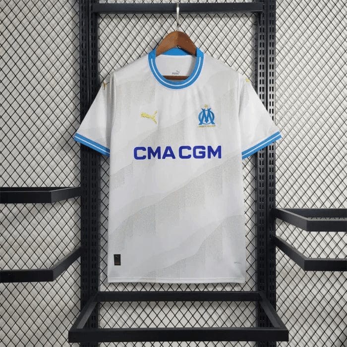 2023/2024 Olympique de Marseille Home Football Jersey mysite