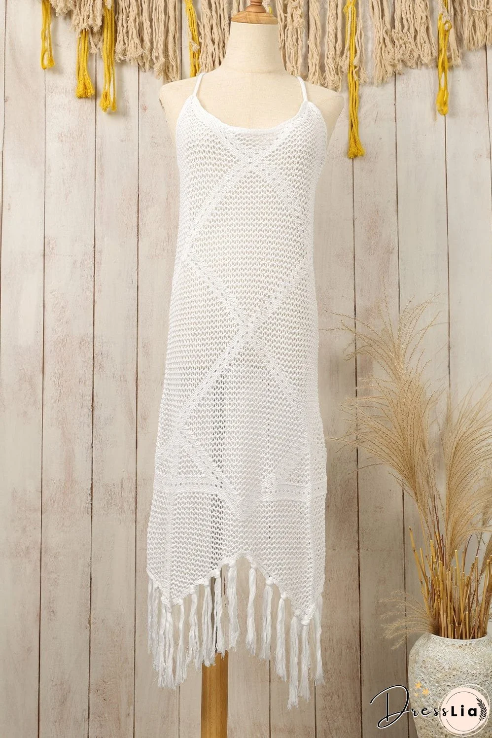 Beach Crochet Cover Up Dress