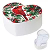 DIY Diamond Painting Heart-Shaped Jewelry Box Decorative Storage Case Home Decor