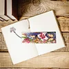 4Pcs Special Shape Butterfly Flower Diamond Painting Bookmark Art Projects