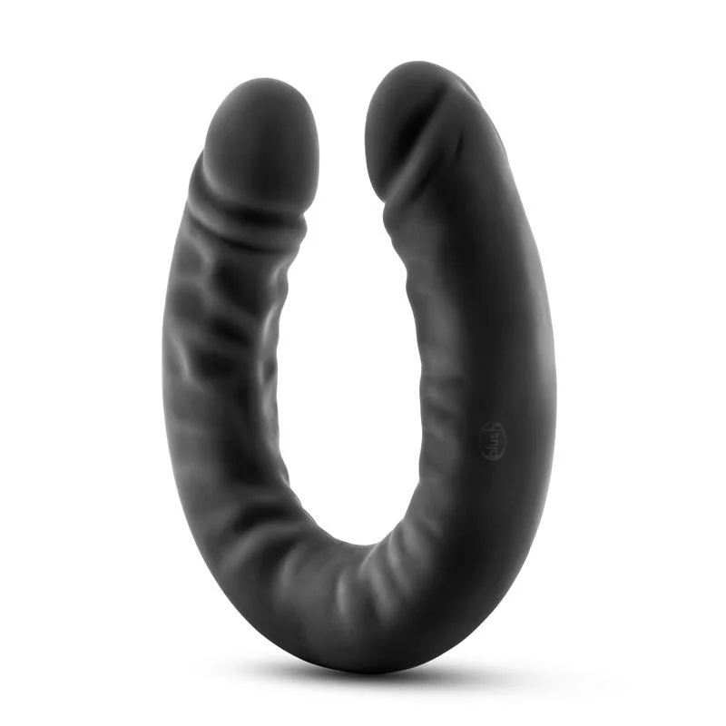 18 Inch Curved Silicone Double Headed G-spot Dildo