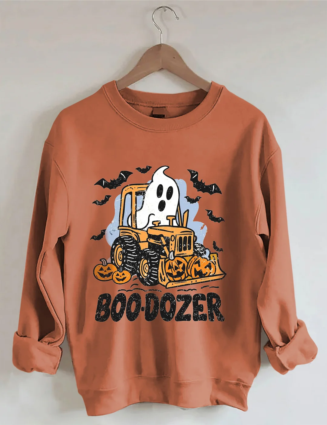 Funny Halloween Construction Sweatshirt