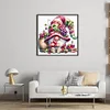 Grape Gnome-11CT Stamped Cross Stitch 45*45cm/17.72*17.72in
