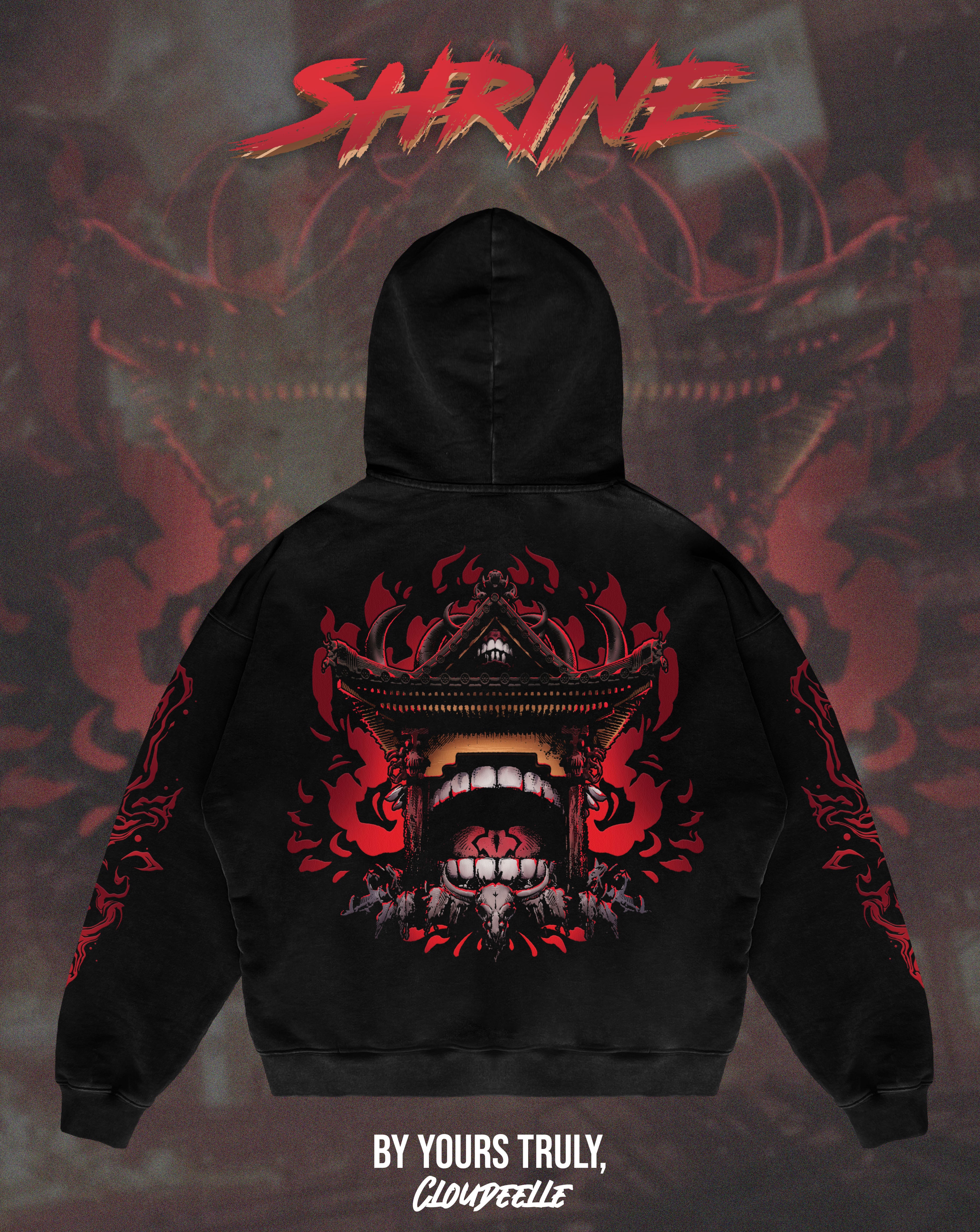 "Shrine" - Oversized Hoodie
