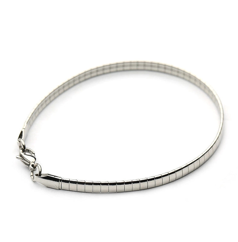 Modern Style Minimalist Classic Style Glossy Solid Color 304 Stainless Steel Chain Unisex Bracelets