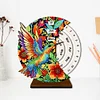 (US Local)Special Shape Flowers Butterfly Diamond Painting Spinning Calendar for Beginners