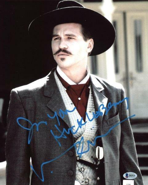 REPRINT - VAL KILMER Tombstone Autographed Signed 8 x 10 Photo Poster painting Poster RP