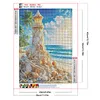 Diamond Painting -DIY Round Drill Coastal Lighthouse Seaview