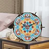 5D DIY Crystal Diamond Painting Wooden Handmade Mandala Clock Kits
