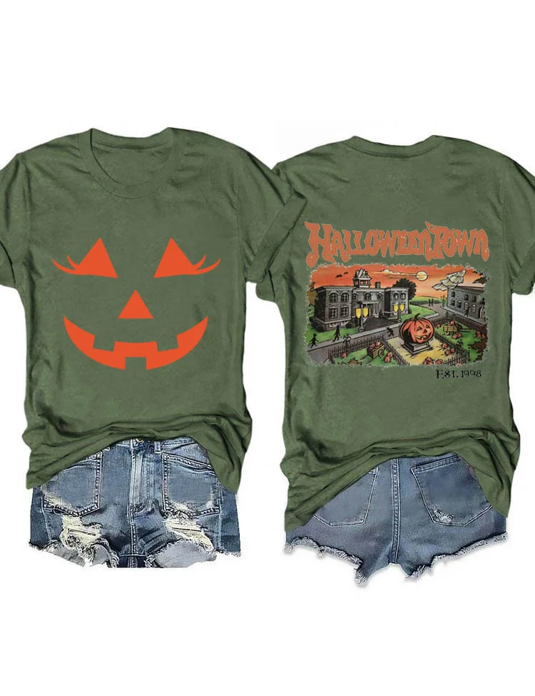 Smile Pumpkin Halloweentown T-Shirt