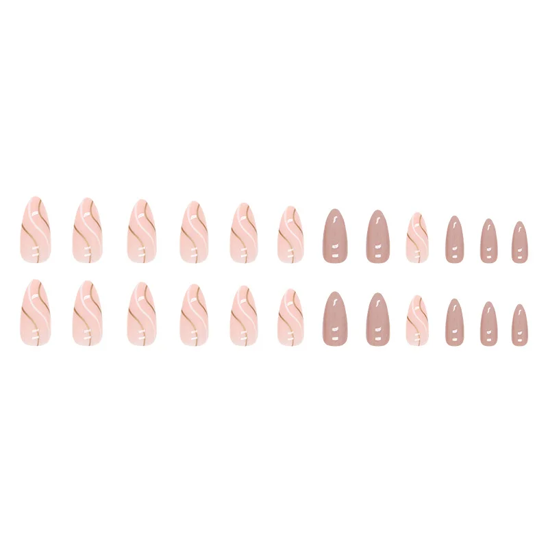 Churchf Churchf Ins Wind Almond Nail Corrugated Wear 24 Finished Nail Nail