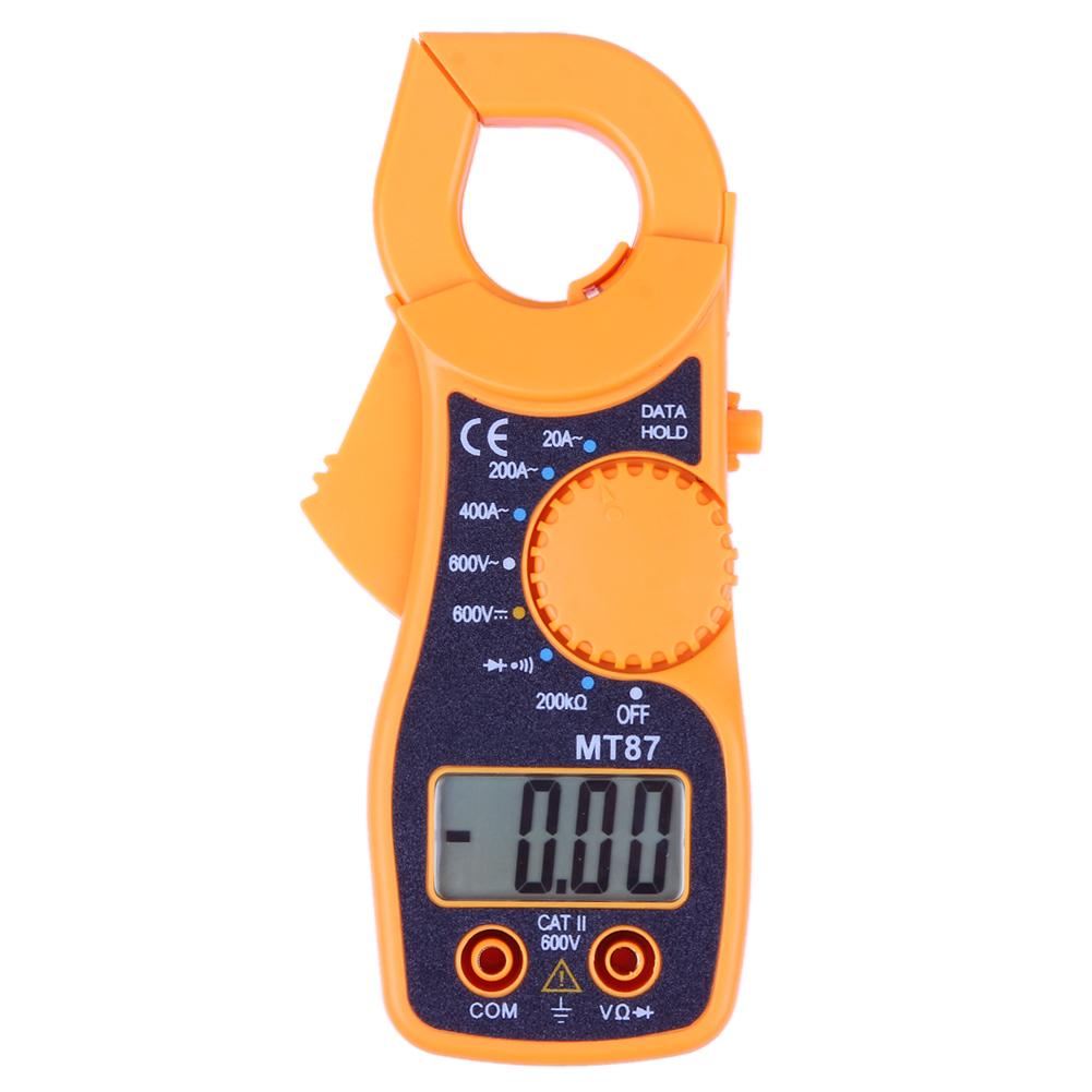 

Portable MT87 LCD Digital Clamp Meter Multimeter Electric Voltage Tester, 501 Original