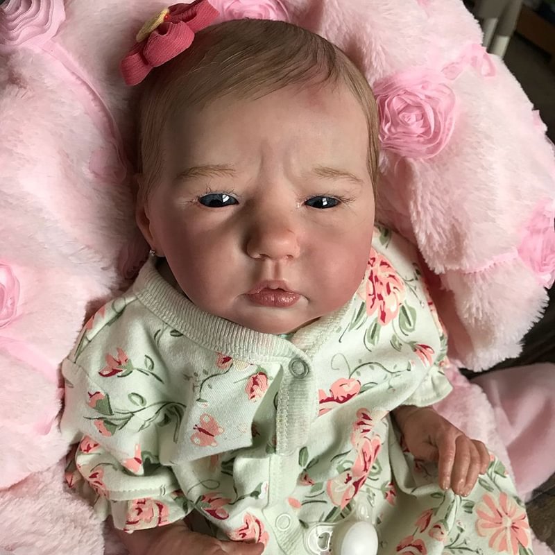 19 Inches Eyes Open Realistic Natalie Reborn Doll Girl-Ellie-Sue Serie
