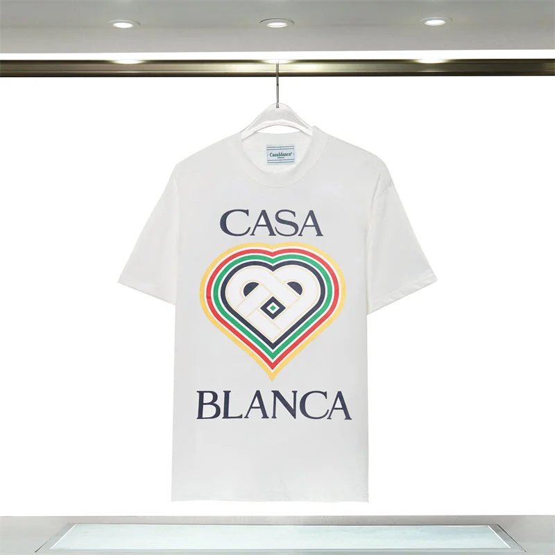Casablanca 2023 new fashion T-shirt short sleeves