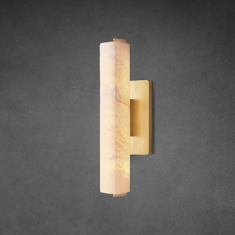 Aerie Alabaster Single Sconce Vjlight