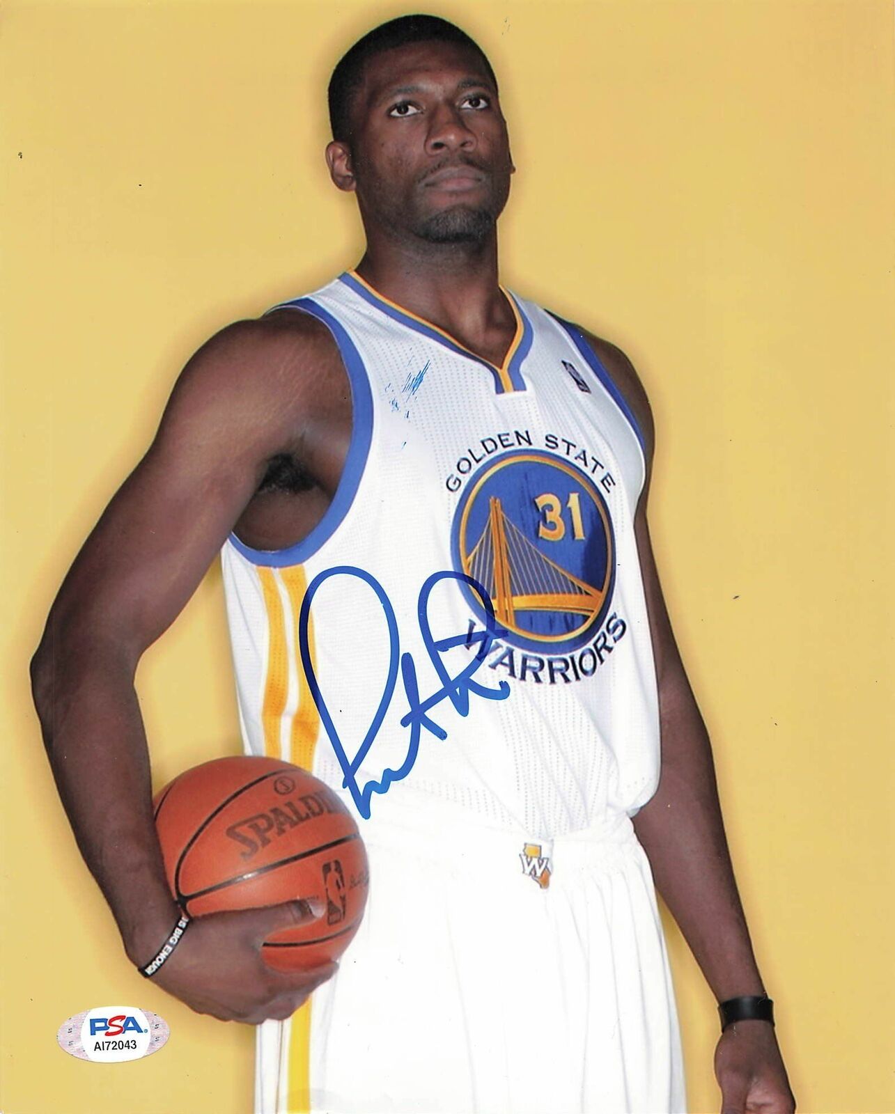 Festus Ezeli signed 8x10 Photo Poster painting PSA/DNA Warriors Autographed