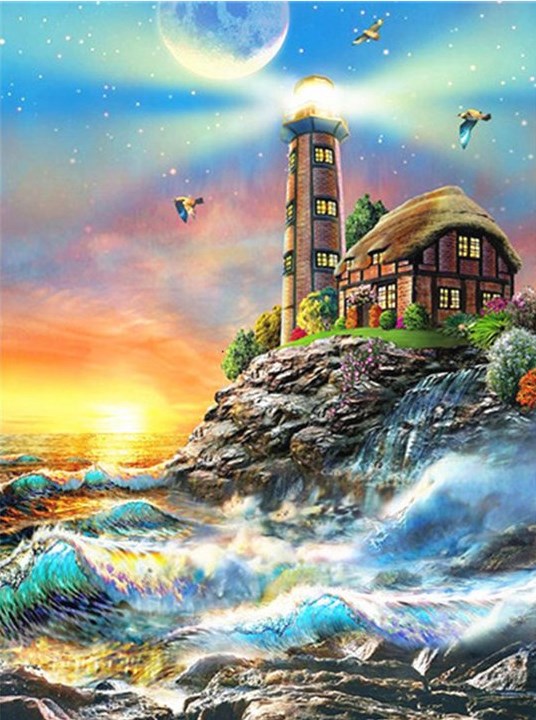 Heavenly Passage Lighthouse – Diamond Art Club