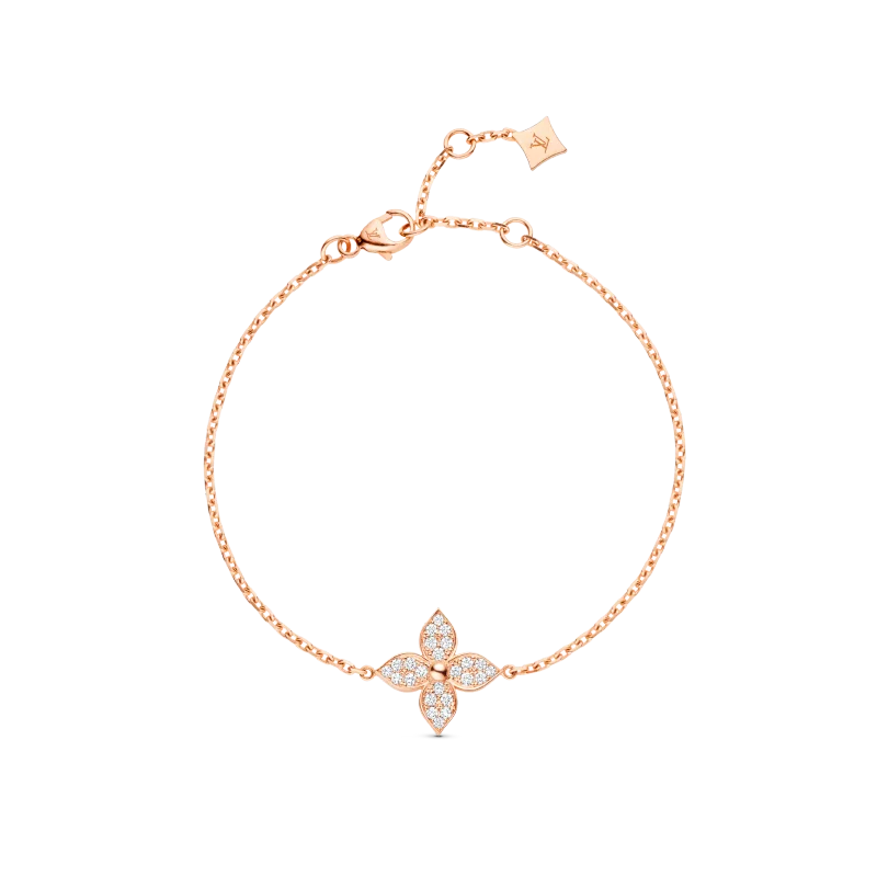 Louis Vuitton® Color Blossom Star Bracelet, Pink Gold And White  Mother-of-pearl