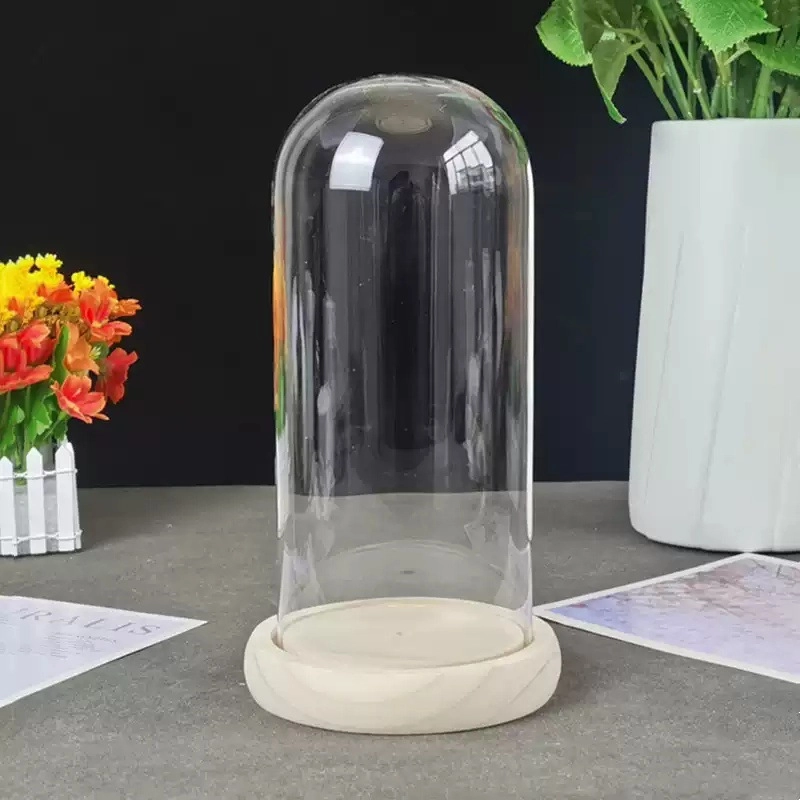 Pastoral Geometric High Borosilicate Glass Artificial Decorations