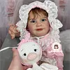 20" Soft Weighted Body Reborn Eyes Opend Girl Avaya,Gift Set with Clothes and Pacifier - RBBI-Myrebornbabydoll&reg; Myrebornbabydoll&reg;