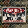Warning - Vintage Metal Signs(12*16Inch) - Warning