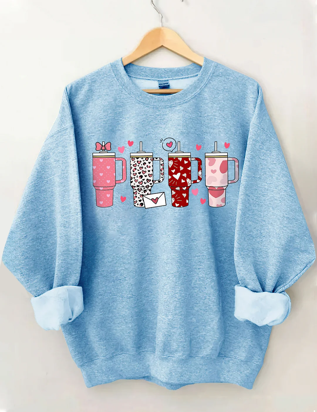 Retro Obsessive Cup Disorder Valentine Sweatshirt