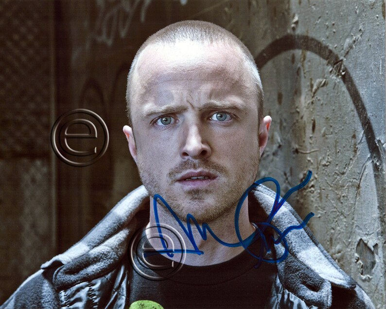 Aaron Paul Breaking Bad Autographed Signed Photo Poster painting 8 x 10 print Photo Poster painting picture poster wall art autograph