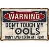 Warning - Vintage Metal Signs(12*16Inch) - Warning