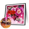 uk.everydayedeals Diamond Painting - Full Round - Love Rose(40*40cm)