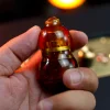 Amber Polished Rotating Floating Press Ratchet Multifunctional EDC Fingertip Gyroscope
